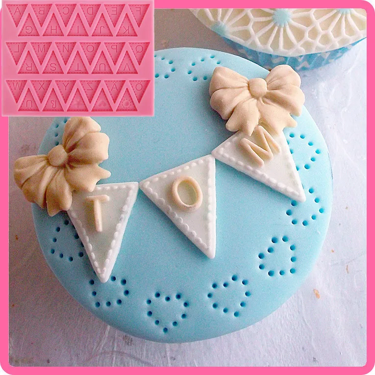 letter number silicone cake chocolate