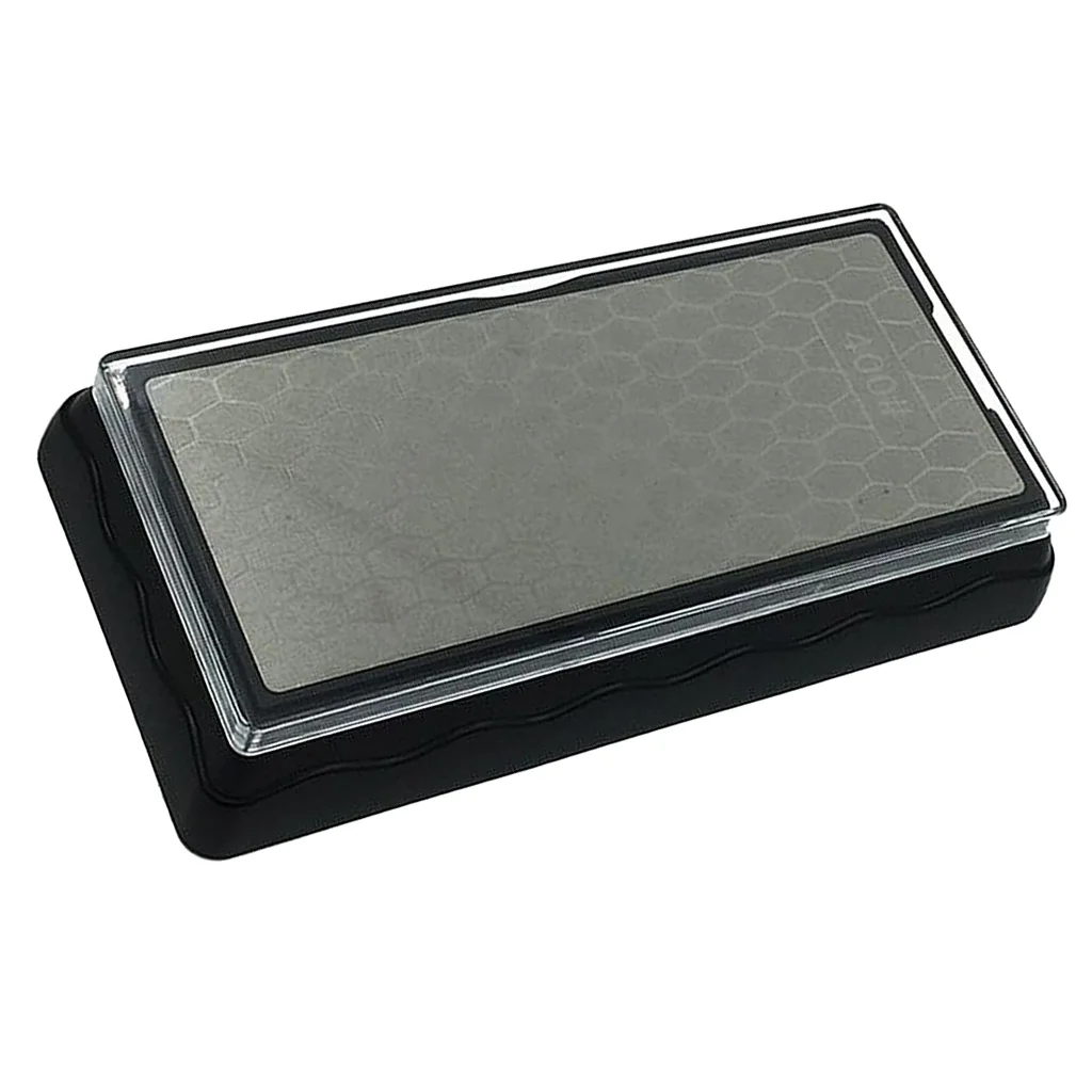 Double Sided Diamond Whetstone Chisel/Blade Sharpening Stone 400/1000# Grit Double Sided Diamond Design