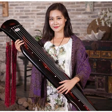Cinnabar guqin fu xi Тип Lyre китайский 7 струн древний Zither китайские Музыкальные инструменты zither твердые AAA ель Guqin