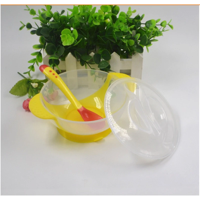 Safely Baby Feeding Food Toddler Newborn Tableware Learning Dishes Baby Food Dinnerware Training Bowl With Spoon For Kids Safely Baby Feeding Food Toddler Newborn Tableware Learning Dishes Baby Food Dinnerware Training Bowl With Spoon For Kids