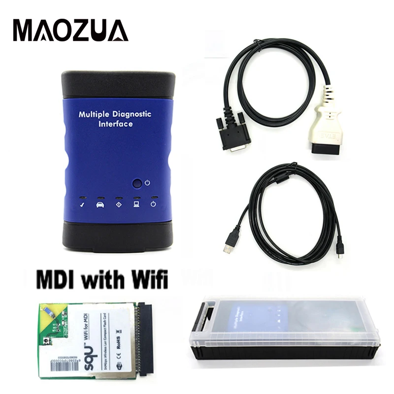 

Maozua For GM MDI with SQU WIFI Card Multiple Diagnostic Interface OBD 2 Diagnostic Tool OBD2 Scanner no Software