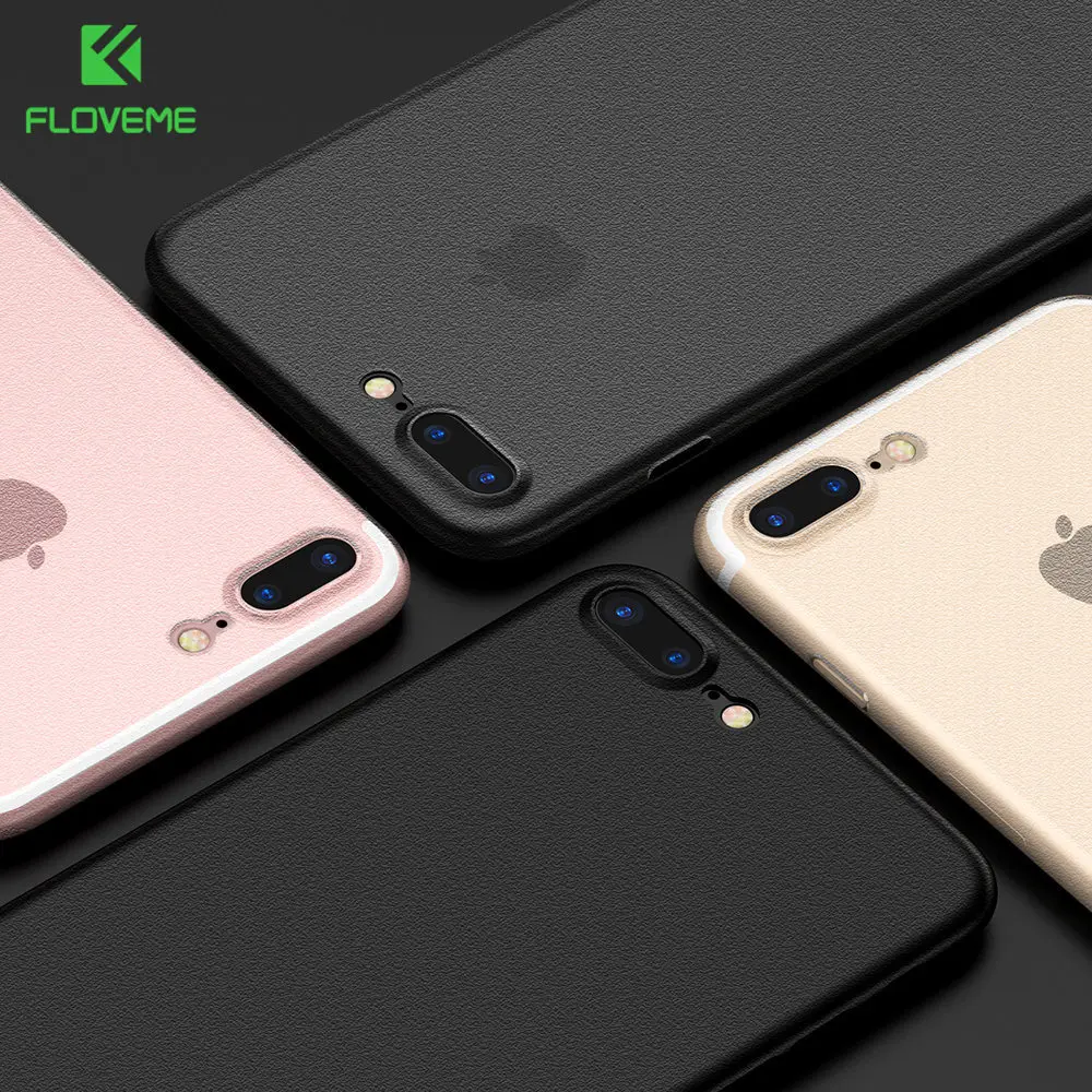 Floveme роскошные жесткий matte case для iphone 7 plus обложка мода extreme чувствовать ультра