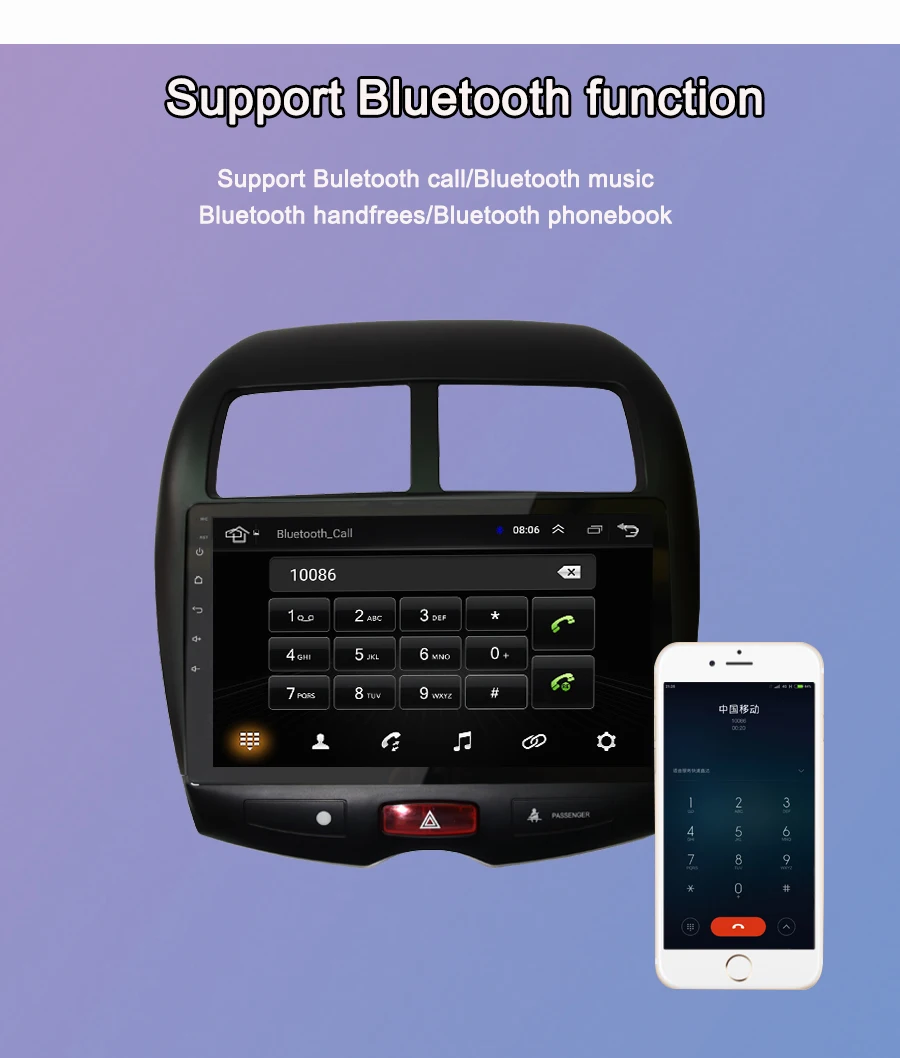 Discount Navivox Android 8.1/9.0 Car Radio Multimedia Player 2 din dvd GPS For Mitsubishi ASX 2010-2017 Navigation headunit Stereo audio 4
