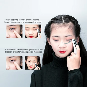 

Mini Eye Electric Massager Vibration Thin Face Magic Stick Anti Removal Wrinkle Dark Circle Puffiness Removal Eye Care Tool