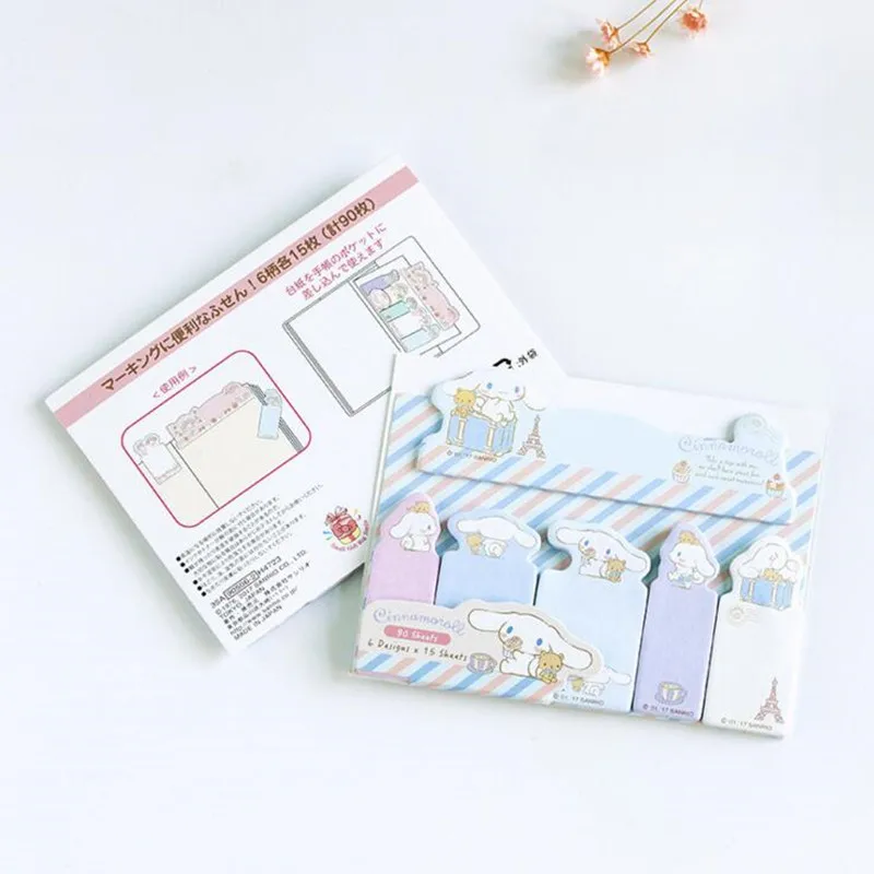 

1pack/lot Cute Cartoon Memo Pad Index Sticky Notes Student Notebook Label Bookmark Stickers School Supply Kawaii Stationery