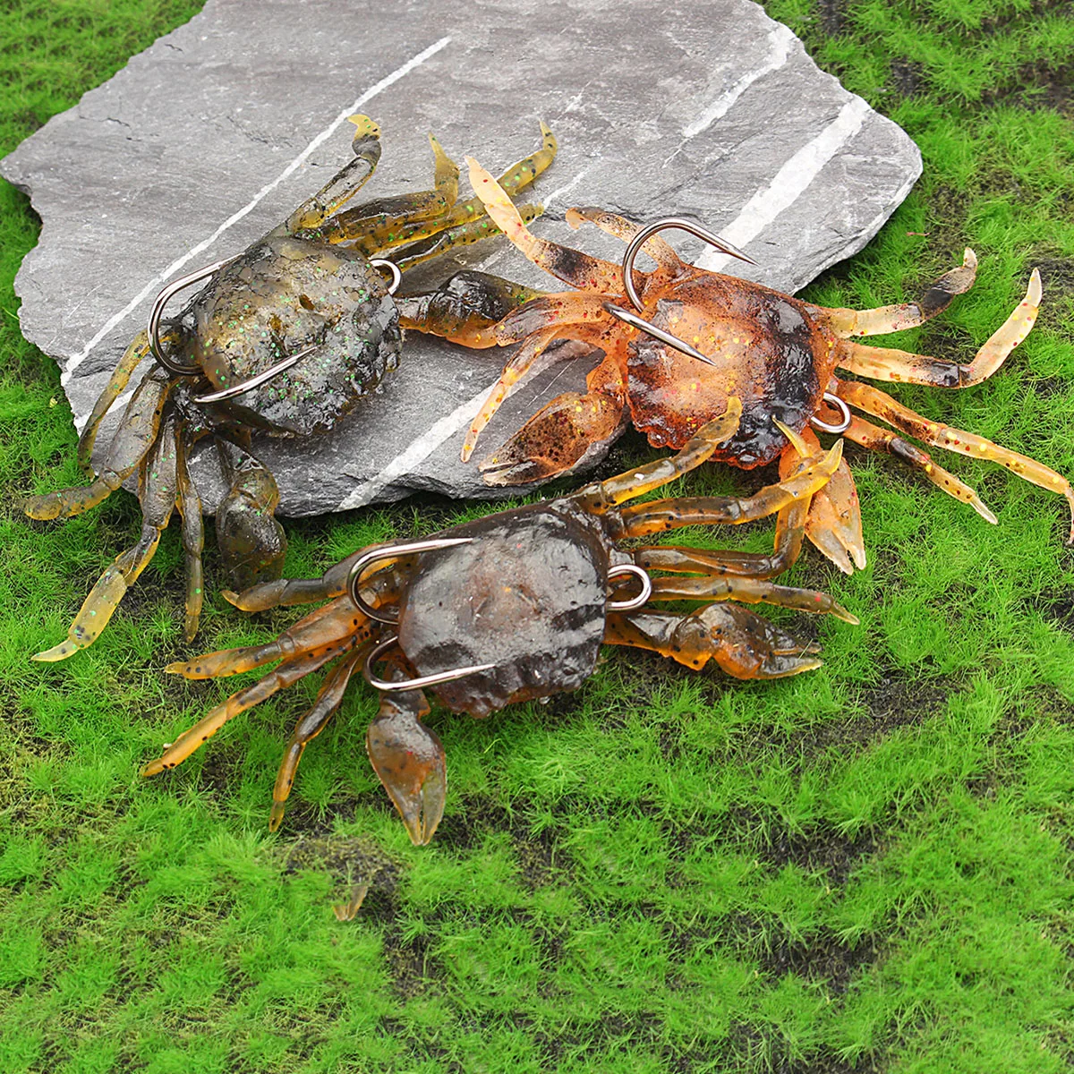 Buy 3D Fishing Lure Artificial Bait Soft Crabs Bait