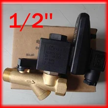 Высокое качество 1/2 ''Порты и разъёмы AC220V компрессор авто конденсата цифровой таймер электромагнитный клапан, 16Bar Давление