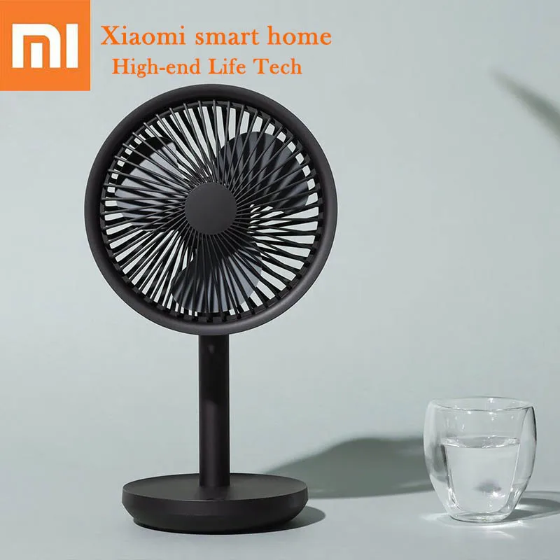 

Xiaomi SOLOVE Desktop Fan 60° Shaking Head Height ,Wind Speed Adjustable 4000mAh USB Chargeable Light Portable Fan Home Office