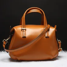 2015 Fashion Design Hobos Bag Women’s Genuine Leather Casual Bag Real Leather Handbags Massenger Bag European&American Style