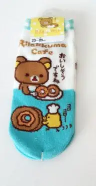1 Носки с рисунком Rilakkuma Kiiroitori/забавные женские хлопковые носки в стиле Харадзюку весна-лето skarpetki damskie - Цвет: 1