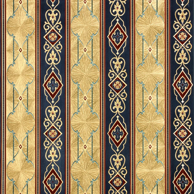 Compra dorada wallpaper online al por mayor de China, Mayoristas de