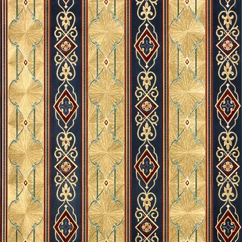 

European luxury golden palace gilded wallpaper Living room bedroom TV background wallpaper 3D mural wall paper For Walls