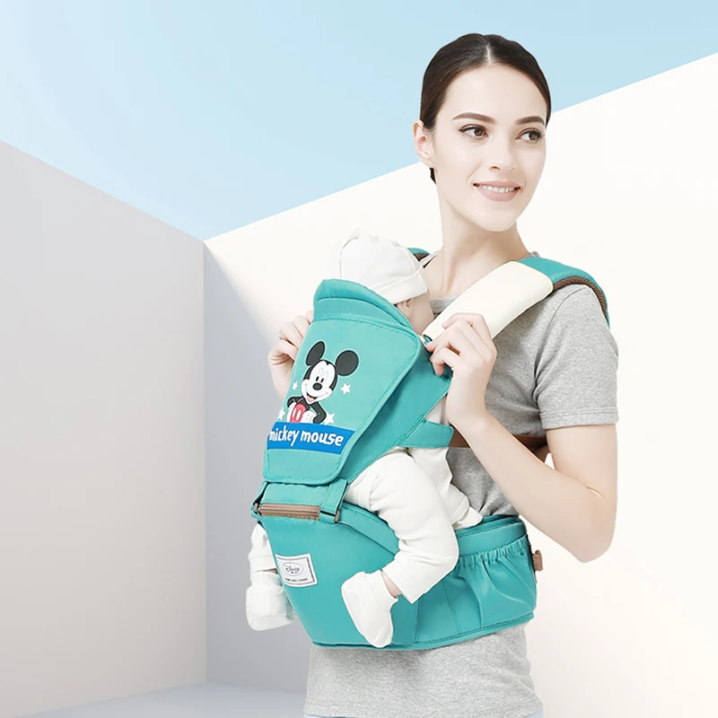 Disney Рюкзаки-кенгуру эргономичный Детский рюкзак с сидением для новорожденных Кенгуру дышащий фронтальная кенгуру