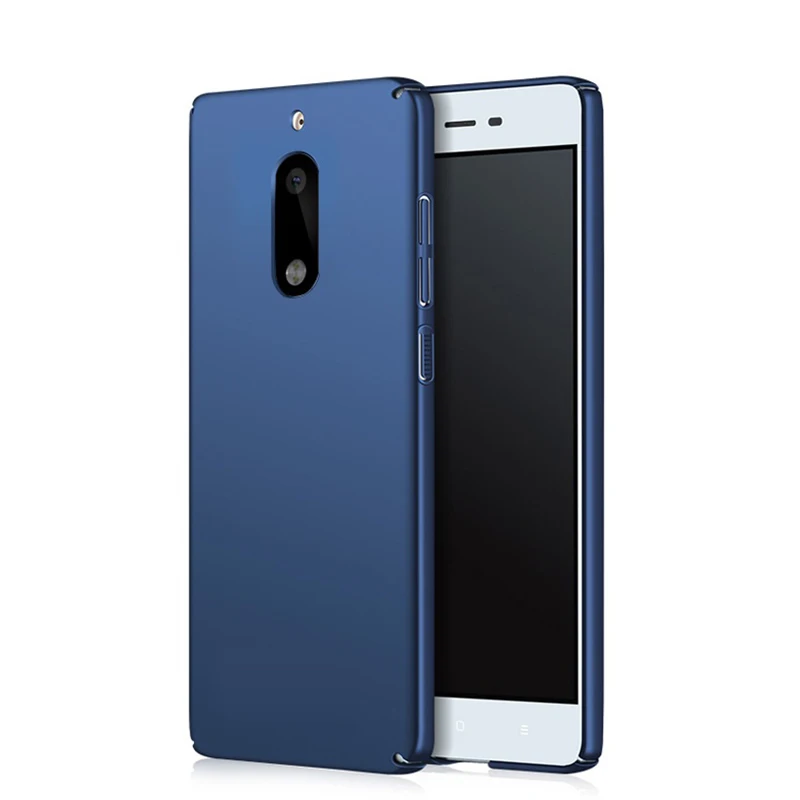 Гладкий матовый жесткий чехол для телефона из поликарбоната Nokia 8 6 2018 5 7 Plus 3 1