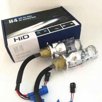 

2x 35W Automobile H4 9003 HB2 Hi/Lo Beam Spotlight Projector Lens HID Replacement Headlight Fog Light Lamp Bulb White