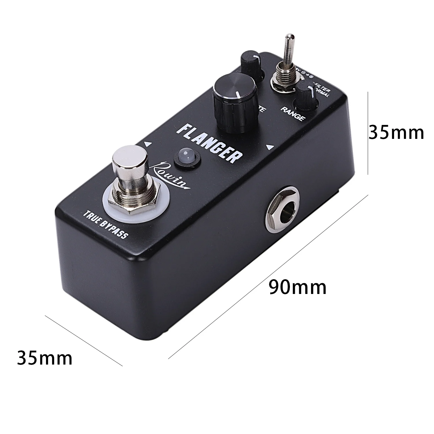 Rowin Lef-312 гитарные эффекты Классическая педаль эффектов Flanger для гитары чистый аналоговый эффект Flanger