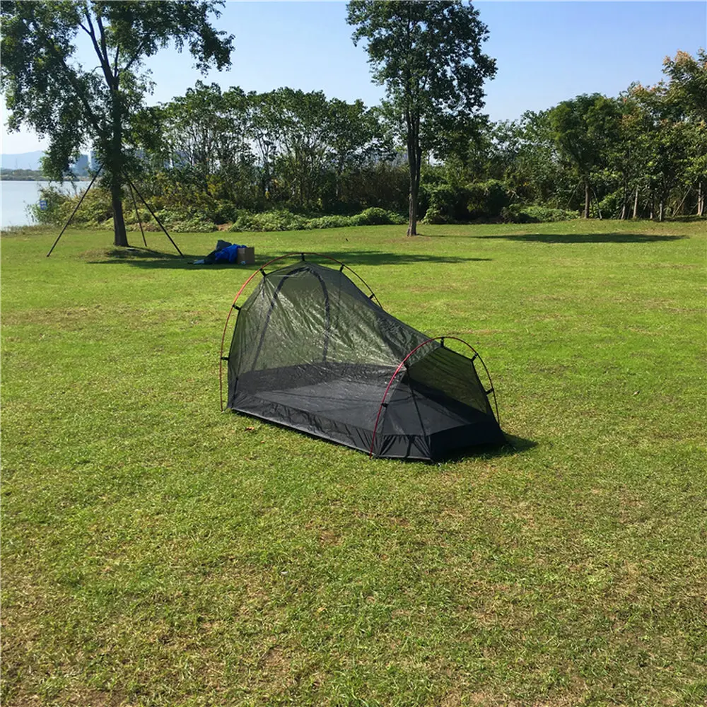 WJ открытый Swag палатка, оборудование для кемпинга алюминиевые палатки Кемпинг, 2 Человек Сетка палатка
