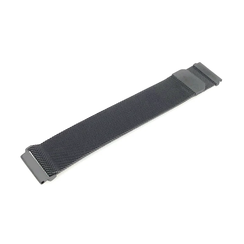 22 мм Миланская Магнитная Петля Браслет из нержавеющей стали для Asus ZenWatch 1 W1500Q/ZenWatch 2 W1501Q 1,63 дюймов - Цвет ремешка: Серый