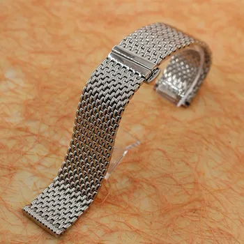 

Hot Sales Replacement Stainless Steel Bracelet Strap WatchBand For Watch 22mm Watch Strap Straight End