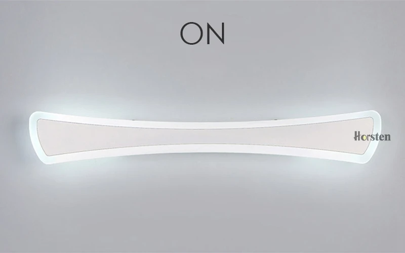 Modern Simple LED Mirror Lights 40-120cm Long Wall Lamp For Bathroom Bedroom Aluminum Acrylic Wall Sconce Lamp 110-220V (5)