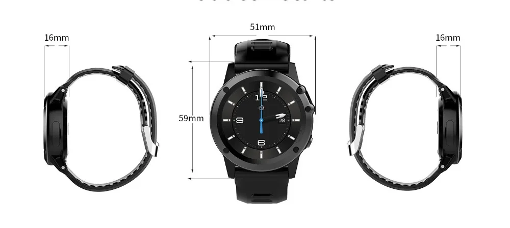 Slimy IP68 Водонепроницаемые уличные спортивные Смарт-часы H1 MTK6572 двухъядерный Android 4,4 OS Smartwatch с поддержкой 3g sim-карты gps Wifi