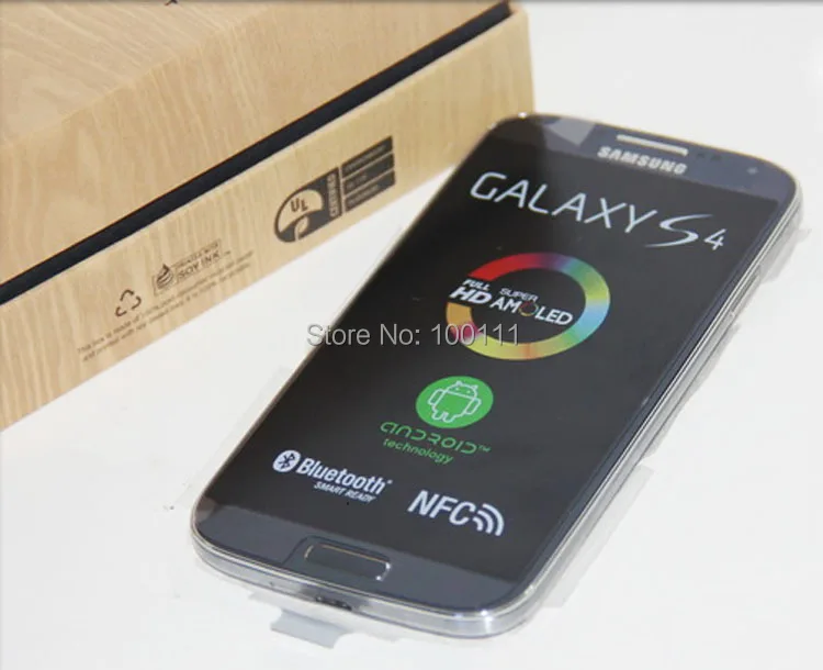 I9505 оригинальный samsung Galaxy s4 мобильный телефон с 2G ram 16G rom 5 ''сенсорный экран 13.0MP