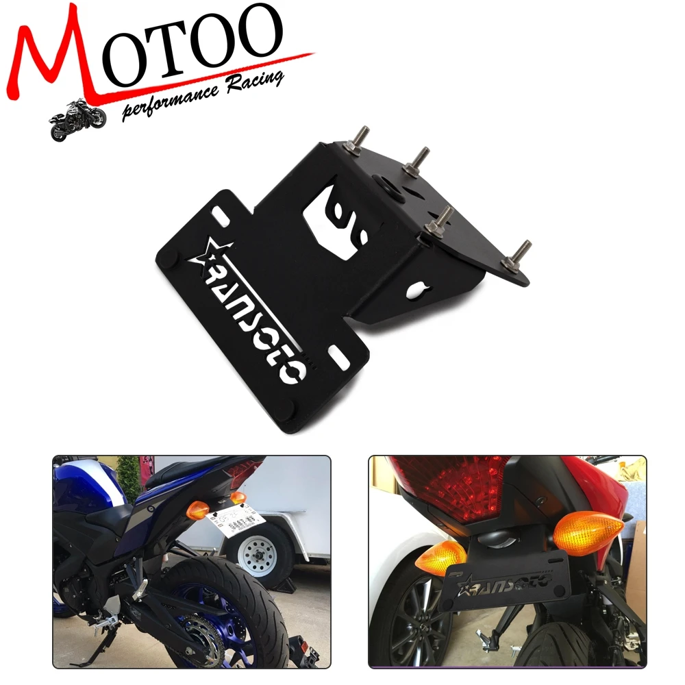 Мотоцикл Eliminator номерной знак рамка Кронштейн держатель лицензии для Yamaha R3 MT25 MT03 MT