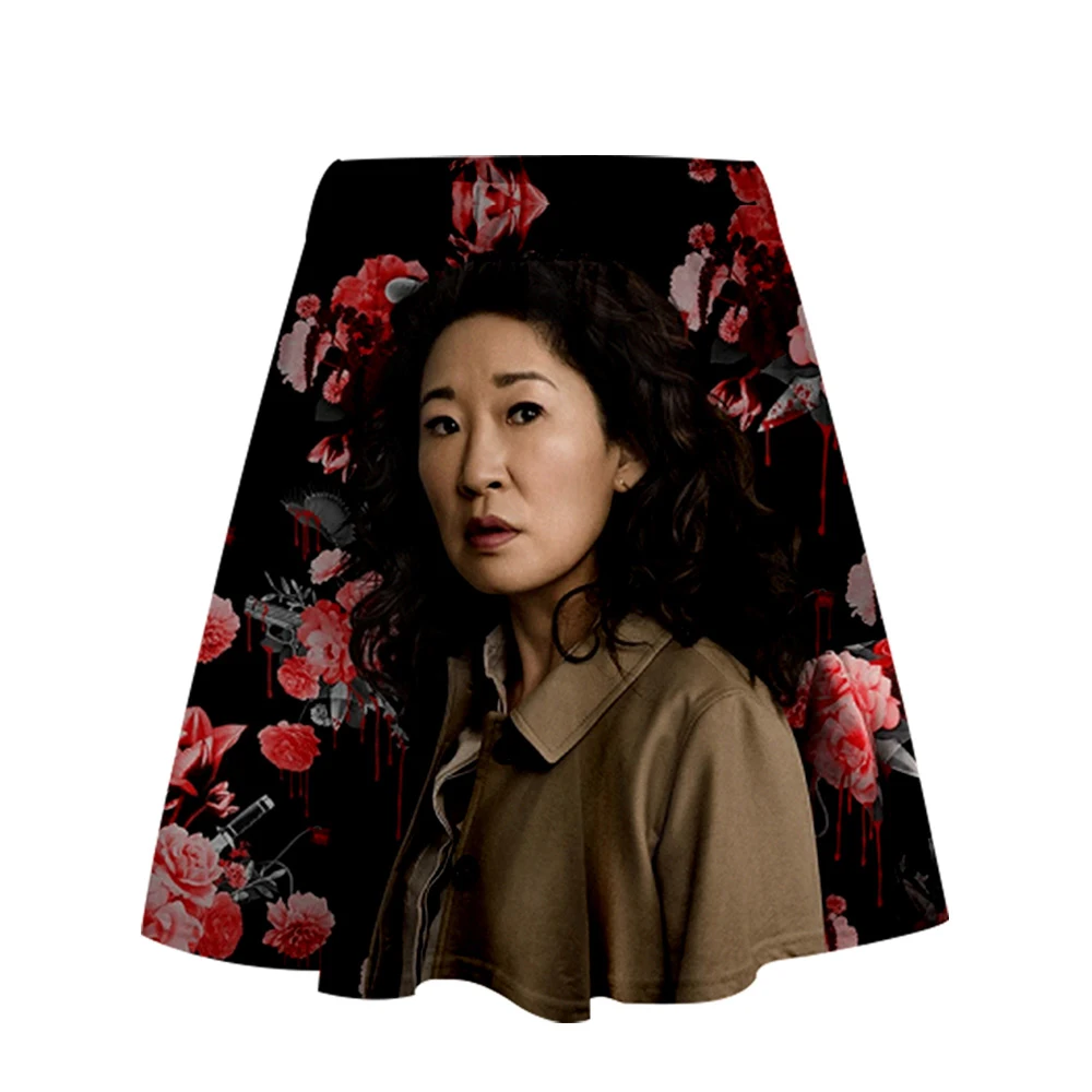 Killing Eve юбка Harajuku Повседневная стиль Harajuku поп ЕВА юбки новые сексуальные Kpops Женские повседневные горячие продажи модные юбки