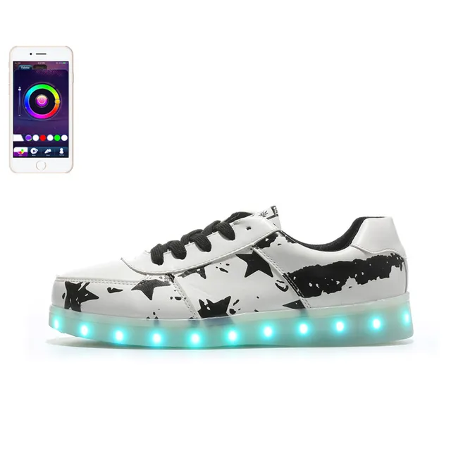 LED Light Up Zapatos Luminosos hombres tenis led led Que Brilla  Intensamente de Lona ocio Calzado Casual botas hombre flat lace Unisex led  de neón Zapato|luminous shoes|neon shoestenis led - AliExpress