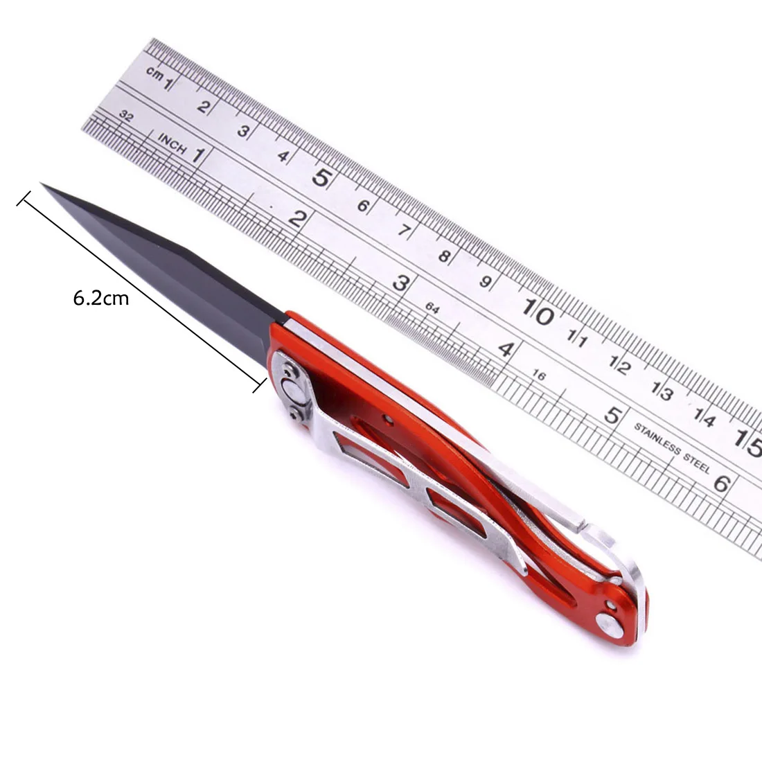 

Portable Pocket Knife Folding Fold Key Ring Camping Mini Peeler Keychain Tactical Rescue Survival Hunting Outdoor Survival Tool