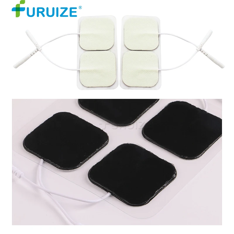 10 20pcs Adhesive Gel White Electrode Pads Body Massage use Digital