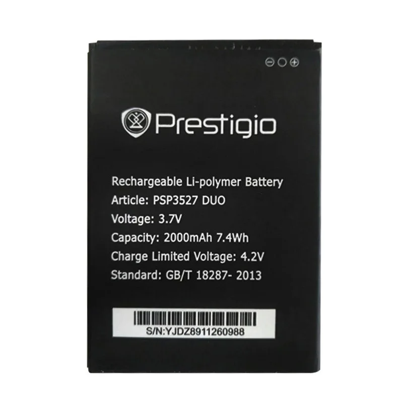 

NEW 2000mAh Battery for Prestigio Wize NK3 PSP3527 DUO PSP 3527 PSP3507 DUO Cellphone Phone battery