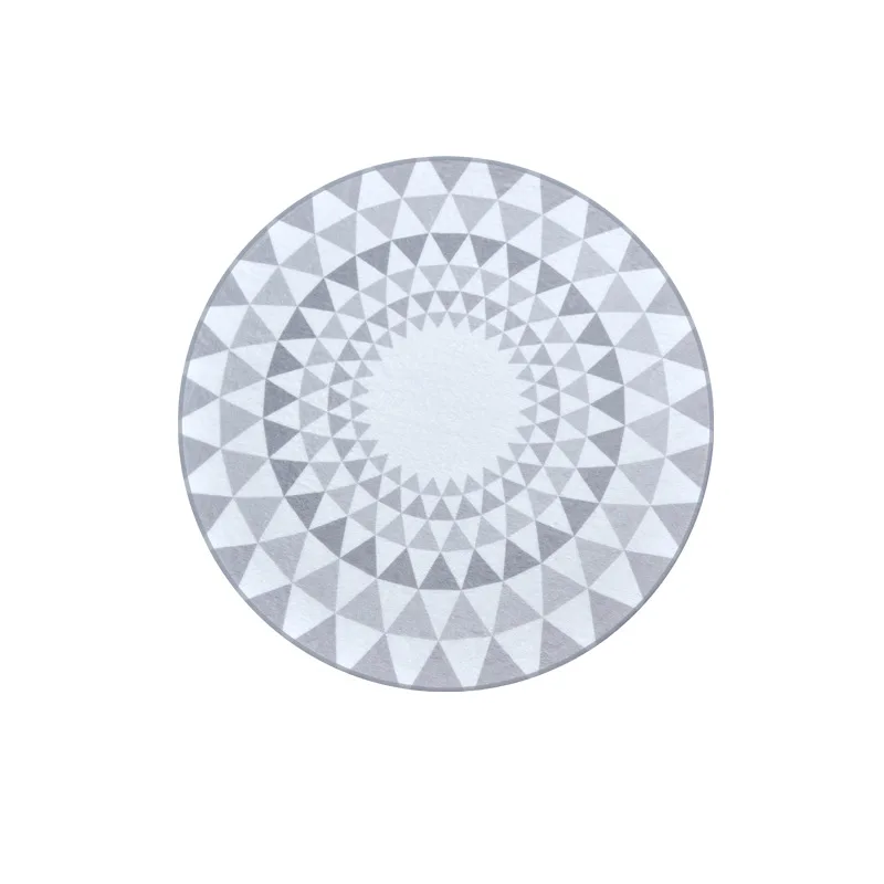 Nordic Gray Series Round Carpets For Living Room Computer Chair Area Rug Kid Play Tent Floor Mat Cloakroom Carpets 60-180CM R593 Nordic Gray Series Round Carpets For Living Room Computer Chair Area Rug Kid Play Tent Floor Mat Cloakroom Carpets 60-180CM R593