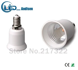

E12 TO E26 adapter Conversion socket High quality material fireproof material e26 socket adapter Lamp holder