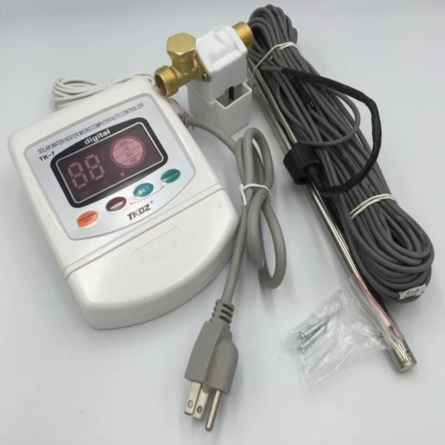 220VAC 110VAC 1500W Solar Water Heater Water Temperature Level Controller  TK-7 Microcomputer intelligent heating - AliExpress