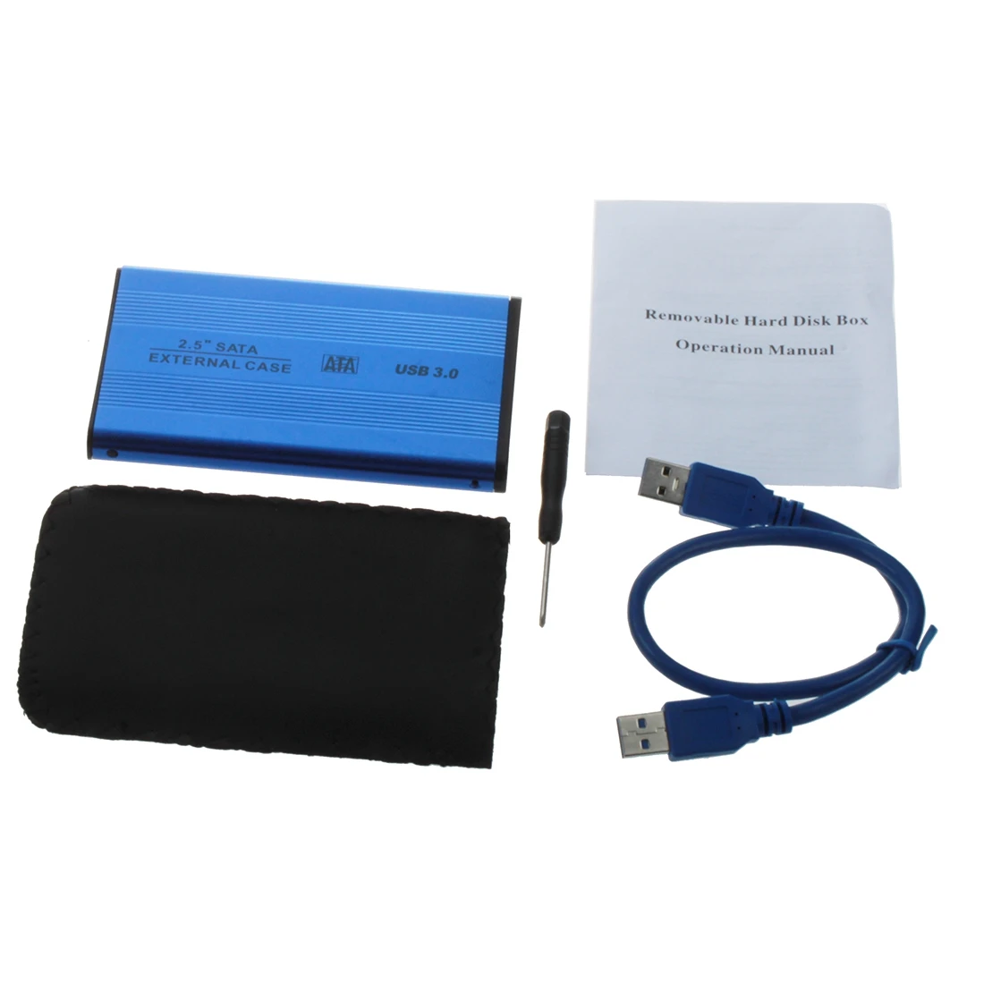 Semoic USB 3,0 жесткий диск SSD жесткого диска SATA Алюминий 2,5 дюймовый жесткий диск Box Корпус чехол, но не более чем на 1 ТБ 2,5 дюймов жесткого диска SATA чехол