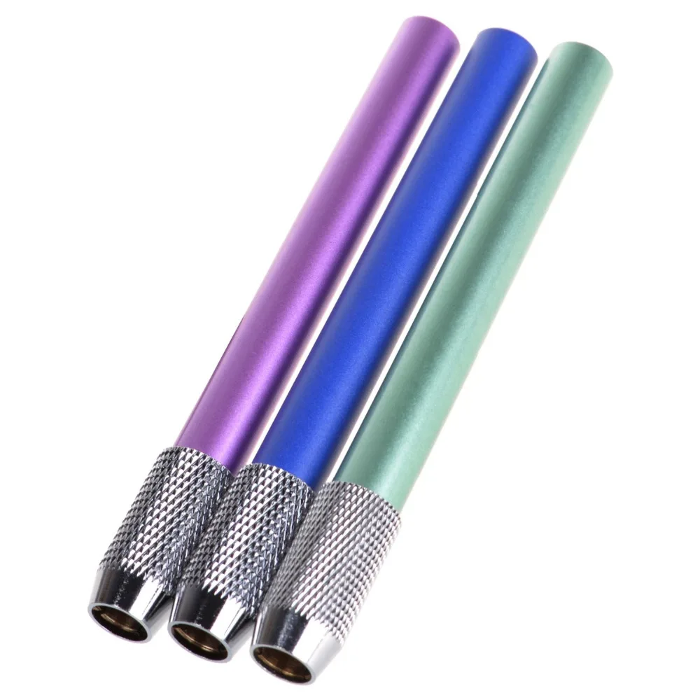 

Pack of 3 Assorted Colors Aluminum Pencil Lengthener Extender Holder