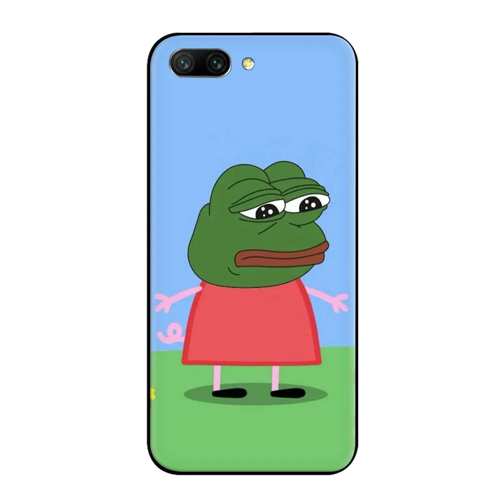 B6 Интернет мем самодовольный лягушка Pepe ТПУ чехол для huawei Honor 10 8 9 Lite 6A 7A Pro 7c 7x 8c 8x Nova 3 3i Y9 Y7 Y6 Y5 Prime - Цвет: B6