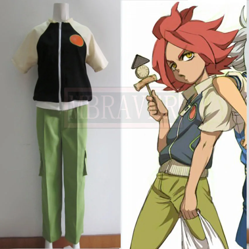 Костюм для косплея Inazuma Eleven Haruya Nagumo костюм на Хэллоуин | Тематическая одежда и