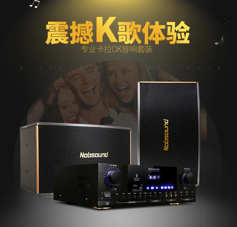 Nobsound K10 Bluetooth домашняя ktv звуковая посылка, оборудование, домашние колонки ktv караоке ОК десять сильных басов Поддержка Bluetooth