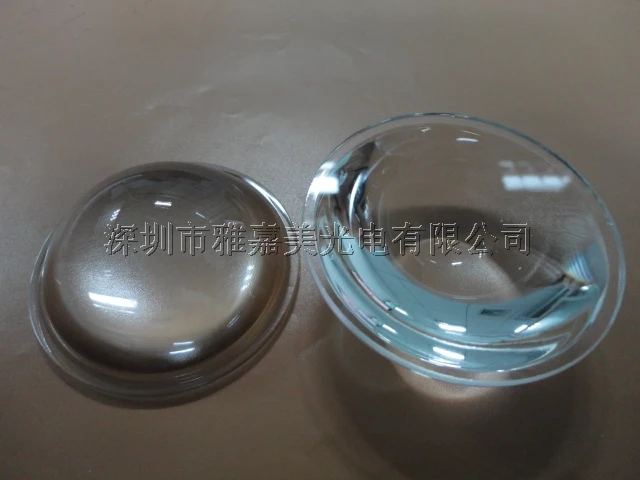 

Optical glass lens Diameter 66MM focusing LED lens,plano convex lens