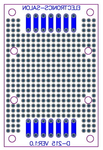 Прототип PCB с din-рейку адаптер, 47.4X72 мм, для din-рейку проектов DIY