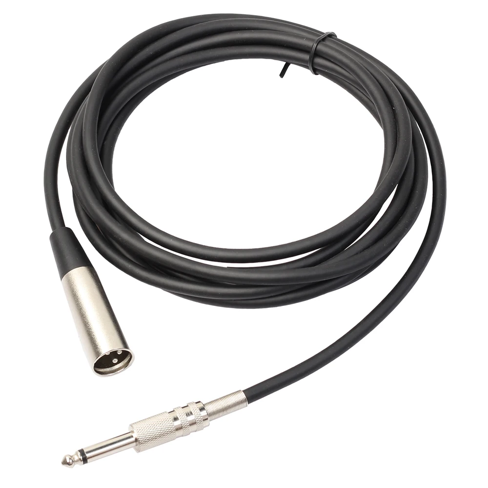 1/4''Jack 6.35mm Male to XLR Male Microphone Mic Core Audio Cable 6FT