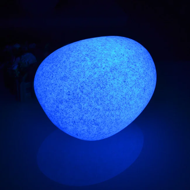 

LED Marble Stone Table Lamp illuminouse Cobble Light for Home Decoration free shipping drop shipping 1pc