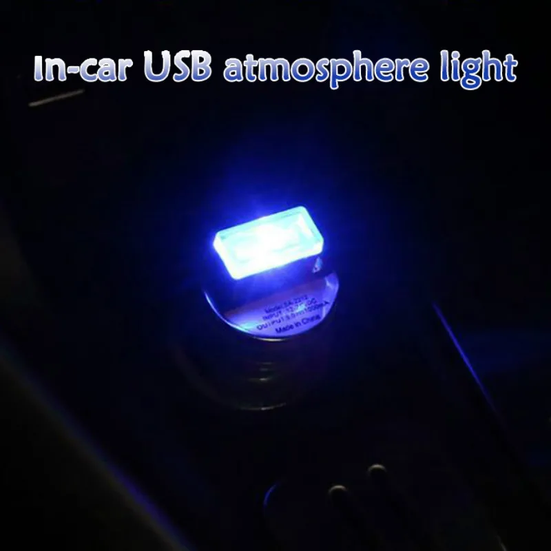 CARCTR USB автомобильный атмосферный светильник s окружающий светильник портативный мини интерьер автомобильный светильник ing декоративная лампа фестиваль Рождественский подарок