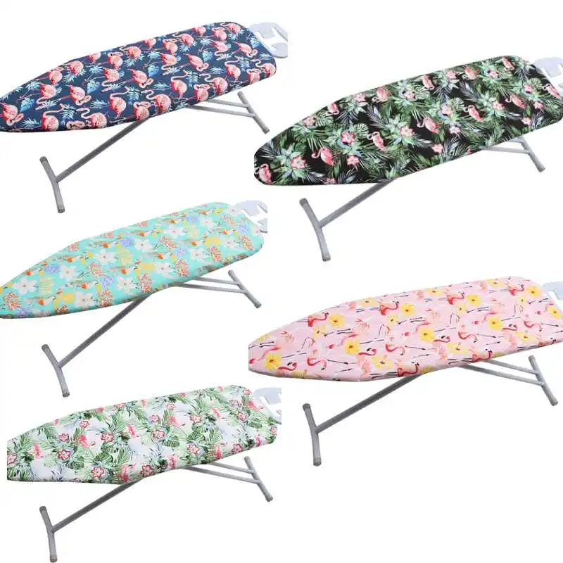 

Heat Resistant Cover Flamingo Ironing Board Cover Heat Resistant Saving Ironing Board Ironing Table with Durable Breathable Tear