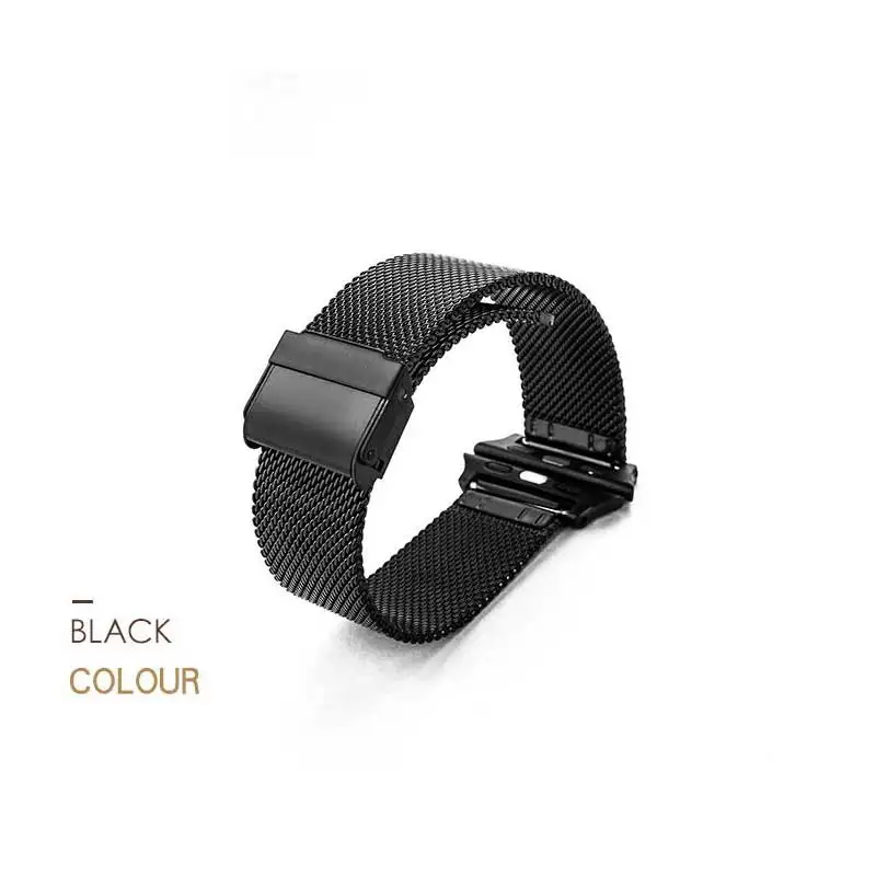 MEIKANGHUI Newest Stainless Steel Milanese Loop For Apple Watch band 42mm 38mm strap for iwatch 1 2 3 Link Bracelet