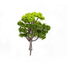 Декор Модель Дерево Пластик 10 шт. набор аксессуаров ландшафтное растение ремесло древнее дерево сад песок стол