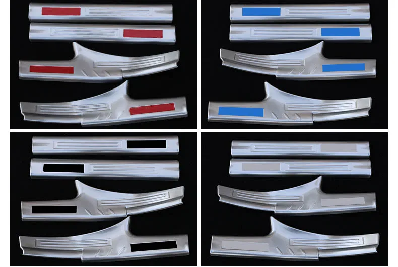 Lsrtw2017 Stainless Steel Door Sill Threshold Trims for Changan Aslvin V7 2013