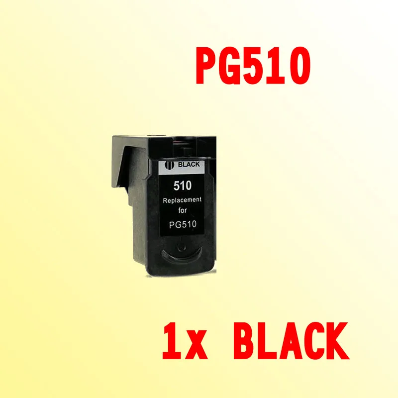 Cartuccia Di Inchiostro Nero Pg510 Compatibile Per Canon Pg-510 Pg 510 Pg510Xl Mp230/Mp240/Mp250/Mp260/Mp270/Mp280/Mp282/Mp480/Mp490